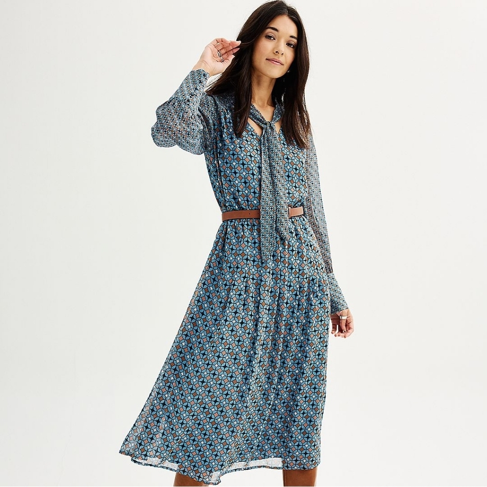 Nine West Tie Dress L